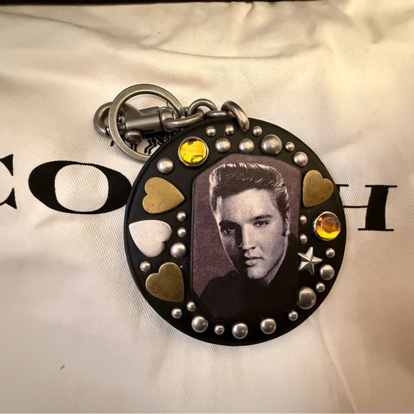 Elvis Presley Black Double Dinky Coach bag - Picture 5 of 15